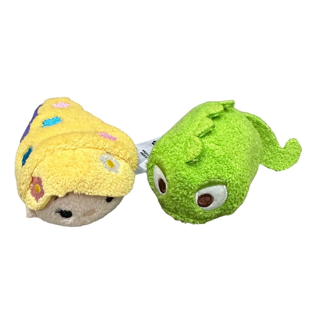 Disney Tsum Tsum Rapunzel Collectible Mini 3” Plush, Toy Rapunzel and Pascal